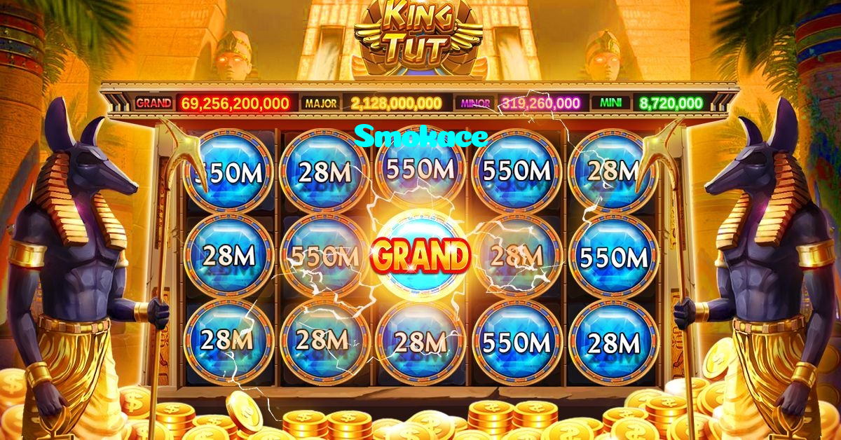 Smokace casino presented on mobile device in Pakistan with slots and live games